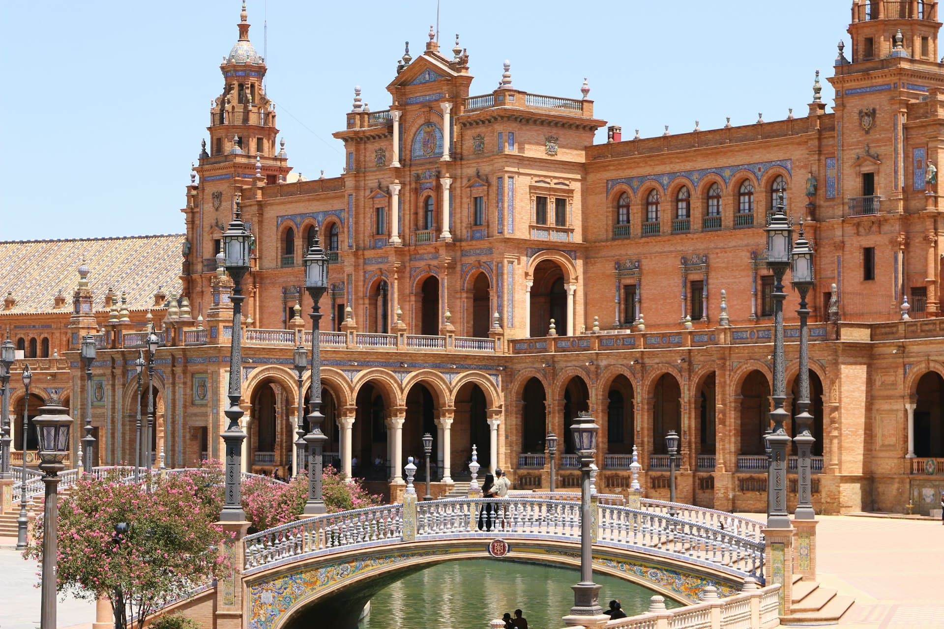 Plaza de Espana in Seville, Spain
